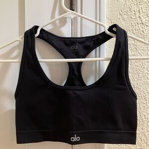 ALO Yoga Midnight Racerback Sports Bra